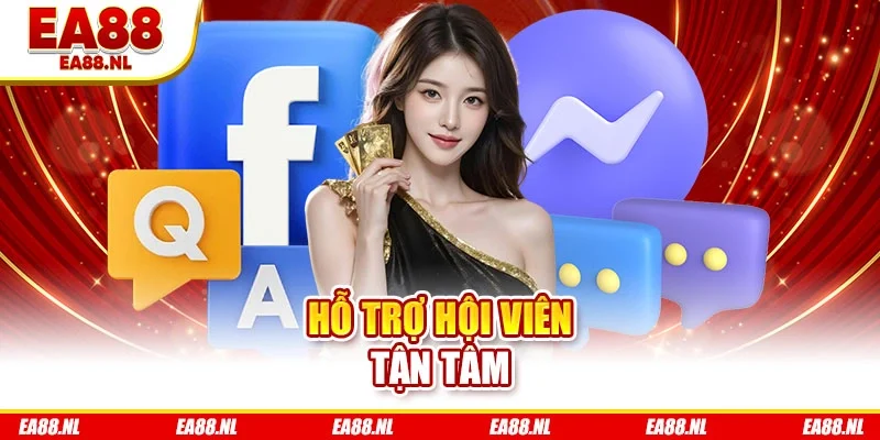 Hỗ trợ hội viên tận tâm
