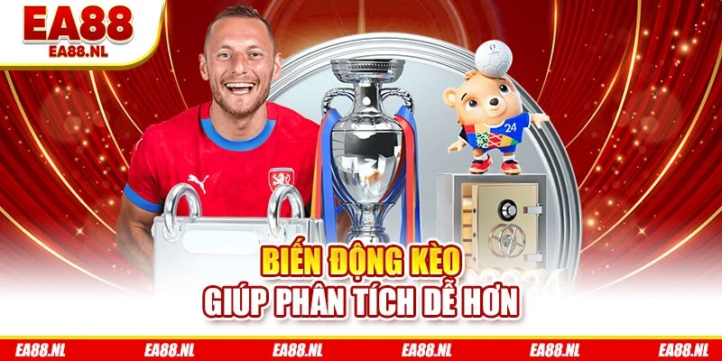 Biến động kèo giúp phân tích dễ hơn